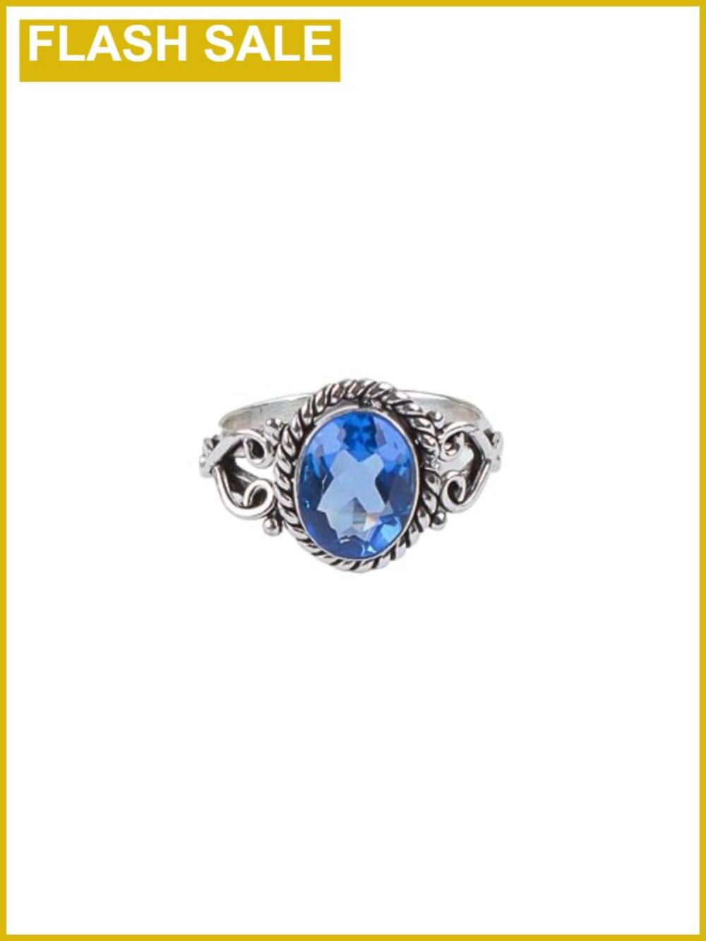 925 Sterling Silver Natural Gemstone Handmade Statement Ring